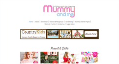 Desktop Screenshot of mummyandmemagazine.co.uk